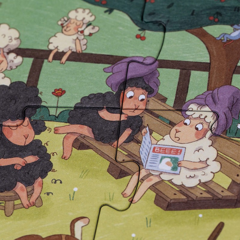 Puzzle y juego de observación